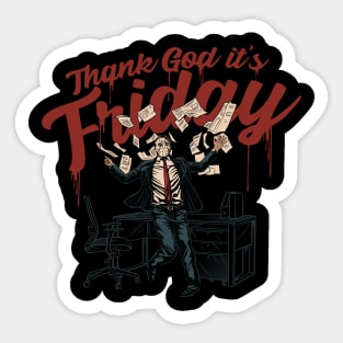 TGIF Sticker